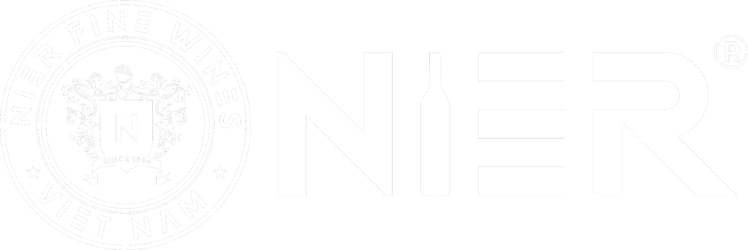 LOGO NIER - White